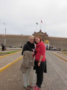 Laura und ich in Callao