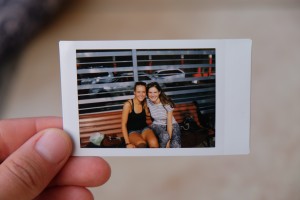Ein Polaroid mit Naomi zwischendurch 
