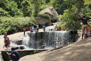 Kovai Kutralam Wasserfall