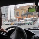 Unsere erste Autofahrt durch Lima