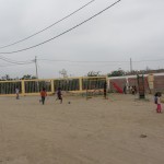 Häusersiedlung, die die Salesianer 2007 nach einem schweren Erdbeben in Pisco mit aufgebaut haben