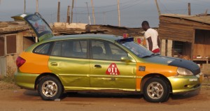 Ghanaisches Taxi